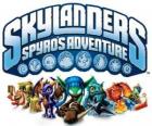 Логотип видеоигры из Spyro Дракон, Skylanders: приключения в Spyro